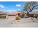 One-story home with desert landscaping and a two-car garage at 16914 E Britt Ct, Fountain Hills, AZ 85268