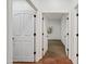 Long hallway with neutral walls and carpet flooring at 16914 E Britt Ct, Fountain Hills, AZ 85268