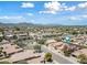 Aerial view of home's location in a residential area at 16914 E Britt Ct, Fountain Hills, AZ 85268