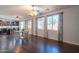 Bright dining area with hardwood floors and natural light at 17186 W Post Dr, Surprise, AZ 85388