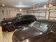 Two-car garage with extra storage and light at 2926 E Fountain St, Mesa, AZ 85213