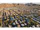 Aerial view of community, highlighting home and pool at 10408 N 11Th St # 2, Phoenix, AZ 85020