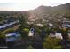 Aerial view showing a desirable location close to mountains at 10408 N 11Th St # 2, Phoenix, AZ 85020