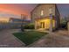 Spacious backyard with basketball court and artificial turf at 30009 W Monterey Dr, Buckeye, AZ 85396