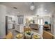 Bright dining area with glass table and modern chairs at 3135 N 34Th St, Phoenix, AZ 85018