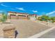 Luxury home with paver driveway and desert landscaping at 15522 E Chicory Dr, Fountain Hills, AZ 85268