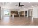 Modern kitchen with wood cabinets, quartz countertops and large island at 15522 E Chicory Dr, Fountain Hills, AZ 85268