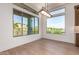 Bright dining area with large windows offering scenic views at 15522 E Chicory Dr, Fountain Hills, AZ 85268