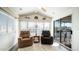 Relaxing living room with two recliners and a large window at 915 Mineshaft Dr, Apache Junction, AZ 85119