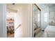 View into bedroom with mirrored closet doors at 915 Mineshaft Dr, Apache Junction, AZ 85119