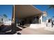 Mobile home with covered patio and mountain views at 915 Mineshaft Dr, Apache Junction, AZ 85119