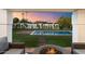 Relaxing backyard featuring a pool and fire pit area at 8014 E Del Tesoro Dr, Scottsdale, AZ 85258