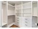 Large walk-in closet with ample shelving and drawers at 8014 E Del Tesoro Dr, Scottsdale, AZ 85258