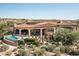 Luxury home with pool and spa, nestled in a desert setting at 9808 E Honey Mesquite Dr, Scottsdale, AZ 85262