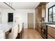 Modern kitchen features marble countertops and gold accents at 5815 N Kiva Ln, Paradise Valley, AZ 85253