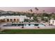 Expansive pool and patio with modern design at 5815 N Kiva Ln, Paradise Valley, AZ 85253
