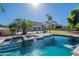 Inviting swimming pool with spa and water features at 1912 E Gemini Pl, Chandler, AZ 85249