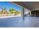 Outdoor kitchen and patio with built-in grill and basketball court at 1912 E Gemini Pl, Chandler, AZ 85249