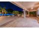Spacious backyard patio with built-in BBQ and seating area at 1912 E Gemini Pl, Chandler, AZ 85249