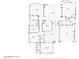 Open floor plan showcasing spacious bedrooms, living areas, and a courtyard at 34599 N 99Th Way, Scottsdale, AZ 85262