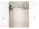 Neat closet with hanging rod and shelving at 6742 N 43Rd Ave, Glendale, AZ 85301
