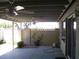 Covered patio with ceiling fan and adjacent wall at 3114 E Hazelwood St, Phoenix, AZ 85016