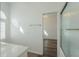 Clean bathroom with updated vanity and tub/shower combo at 1223 E Clearview Dr, Casa Grande, AZ 85122