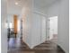 Bright hallway with linen closet and access to bedrooms at 1223 E Clearview Dr, Casa Grande, AZ 85122