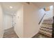 Stylish staircase with multicolored patterned risers at 1223 E Clearview Dr, Casa Grande, AZ 85122