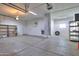 Garage with extra storage and shelving units at 1223 E Clearview Dr, Casa Grande, AZ 85122
