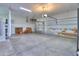 Spacious garage with overhead storage and room for two cars at 1223 E Clearview Dr, Casa Grande, AZ 85122