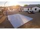Backyard with basketball court and pool at 3105 E Fruitvale Ct, Gilbert, AZ 85297