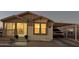 Inviting exterior with carport and nicely landscaped front yard at 9302 E Broadway. -- # 147, Mesa, AZ 85208