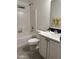 Clean bathroom with shower/tub combo and updated vanity at 9302 E Broadway. -- # 147, Mesa, AZ 85208