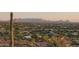 Aerial view of luxury homes and desert landscape at 9215 E Red Lawrence Dr, Scottsdale, AZ 85262