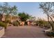 Long driveway leading to a stunning desert home at 9215 E Red Lawrence Dr, Scottsdale, AZ 85262