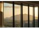 Stunning mountain views from large windows at 9215 E Red Lawrence Dr, Scottsdale, AZ 85262