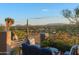 Relaxing patio area with seating and mountain views at 9215 E Red Lawrence Dr, Scottsdale, AZ 85262