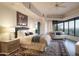 Luxurious main bedroom features stunning views and ample natural light at 9215 E Red Lawrence Dr, Scottsdale, AZ 85262
