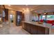 Modern kitchen with stainless steel appliances and granite countertops at 42715 N Courage Trl, Anthem, AZ 85086