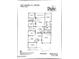 Floor plan showcasing a spacious layout with 3 bedrooms, 2 baths, and a 2-car garage at 42715 N Courage Trl, Anthem, AZ 85086