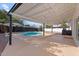 Inviting pool area with covered patio and spacious deck at 5714 N 19Th Dr, Phoenix, AZ 85015
