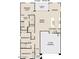 1579 sq ft 3 bed, 2 bath floor plan with 2 car garage at 37600 N Cowboy Ln, San Tan Valley, AZ 85140