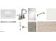 Modern bathroom features with undermount sink and brushed nickel fixtures at 37600 N Cowboy Ln, San Tan Valley, AZ 85140
