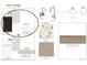 Two-tone kitchen cabinets, granite countertops, and Emser tile backsplash at 40010 W Bravo Dr, Maricopa, AZ 85138