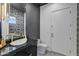 Chic powder room with modern sink and toilet at 30505 N Sage Dr, Peoria, AZ 85383