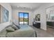 Spacious bedroom with access to en-suite bathroom at 30505 N Sage Dr, Peoria, AZ 85383