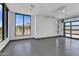 Finished garage with large windows at 30505 N Sage Dr, Peoria, AZ 85383