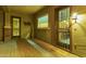 Back patio entry with wrought iron doors and welcome mat at 13232 W Los Bancos Dr, Sun City West, AZ 85375