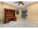 Home office featuring built-in desk and storage at 13232 W Los Bancos Dr, Sun City West, AZ 85375
